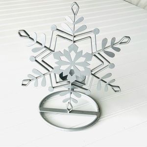 Snowflake Candle Holder Tealights or Votive